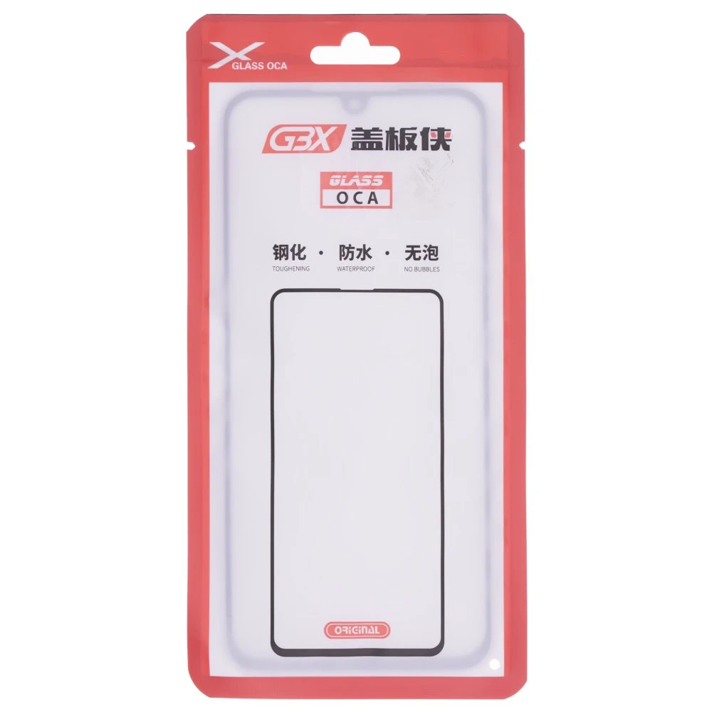 Стекло модуля для Infinix Hot 30i (X669) / Smart 7 Plus (X6517) / Tecno Pop 7 (BF6) / Itel S23 (S665LN) (черный) + OCA (черный) (Premium) фото №2