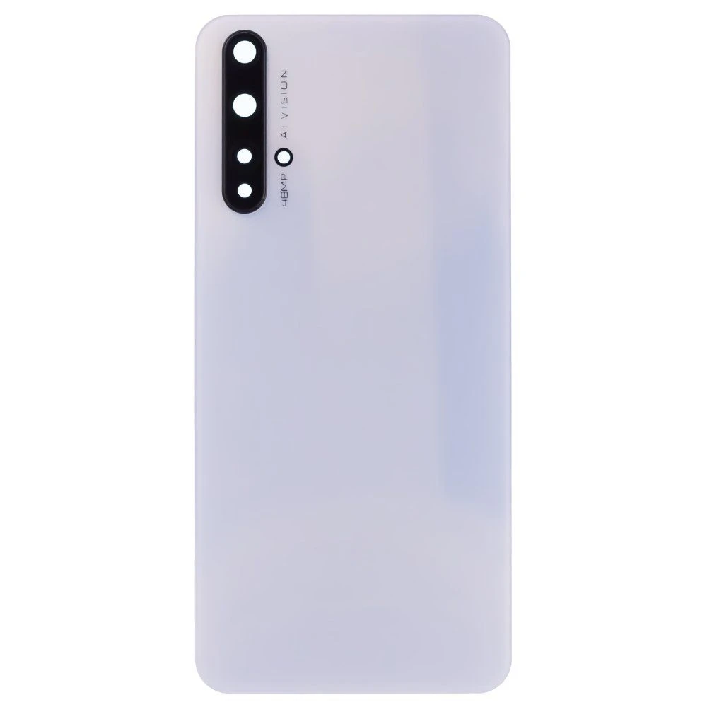 Задняя крышка для Huawei Honor 20 (YAL-L21) (белый) (в сборе со стеклом камеры) фото №1