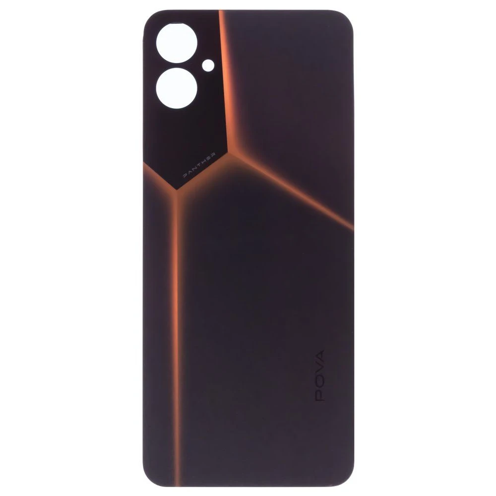 Задняя крышка для Tecno Pova 4 (LG7n) (оранжевый) фото №1