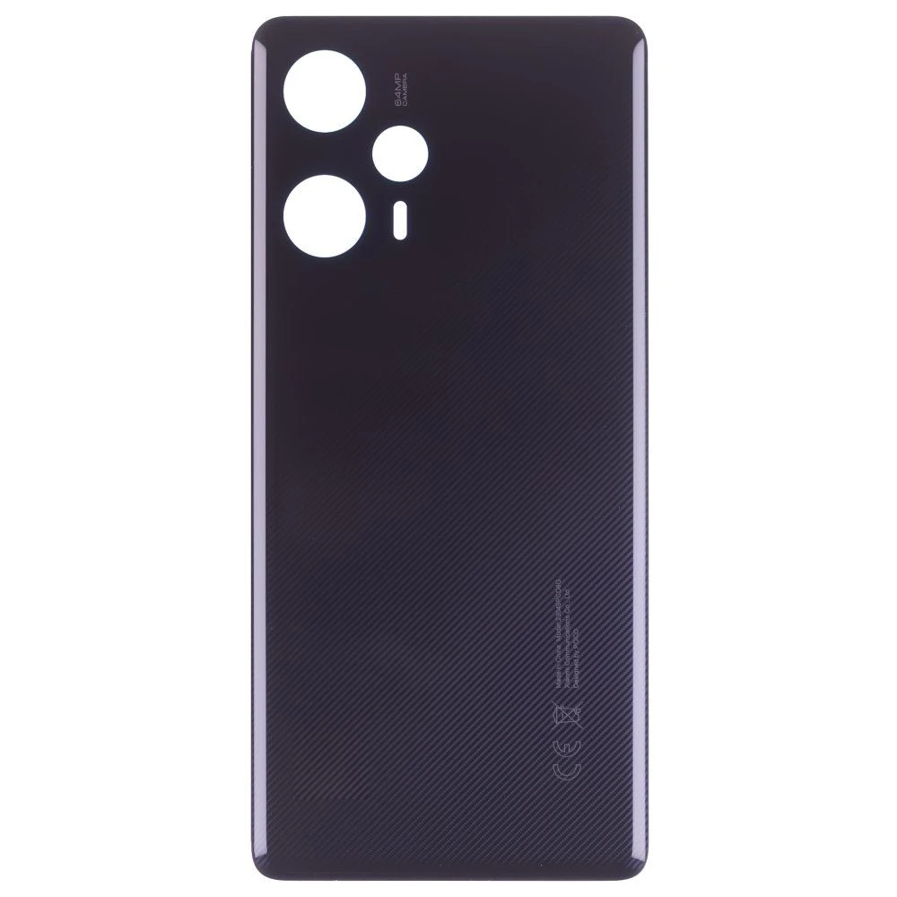 Задняя крышка для Xiaomi Poco F5 (23049PCD8G) (черный) фото №1