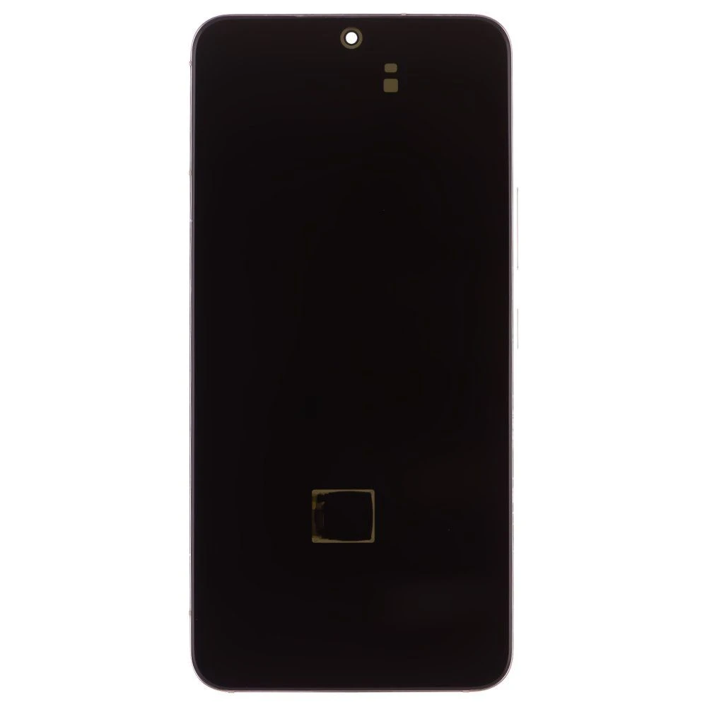 Дисплей для Samsung S901 Galaxy S22 + тачскрин (розовый) (в рамке) (ORIG100) (возможен дефект ЛКП) фото №1