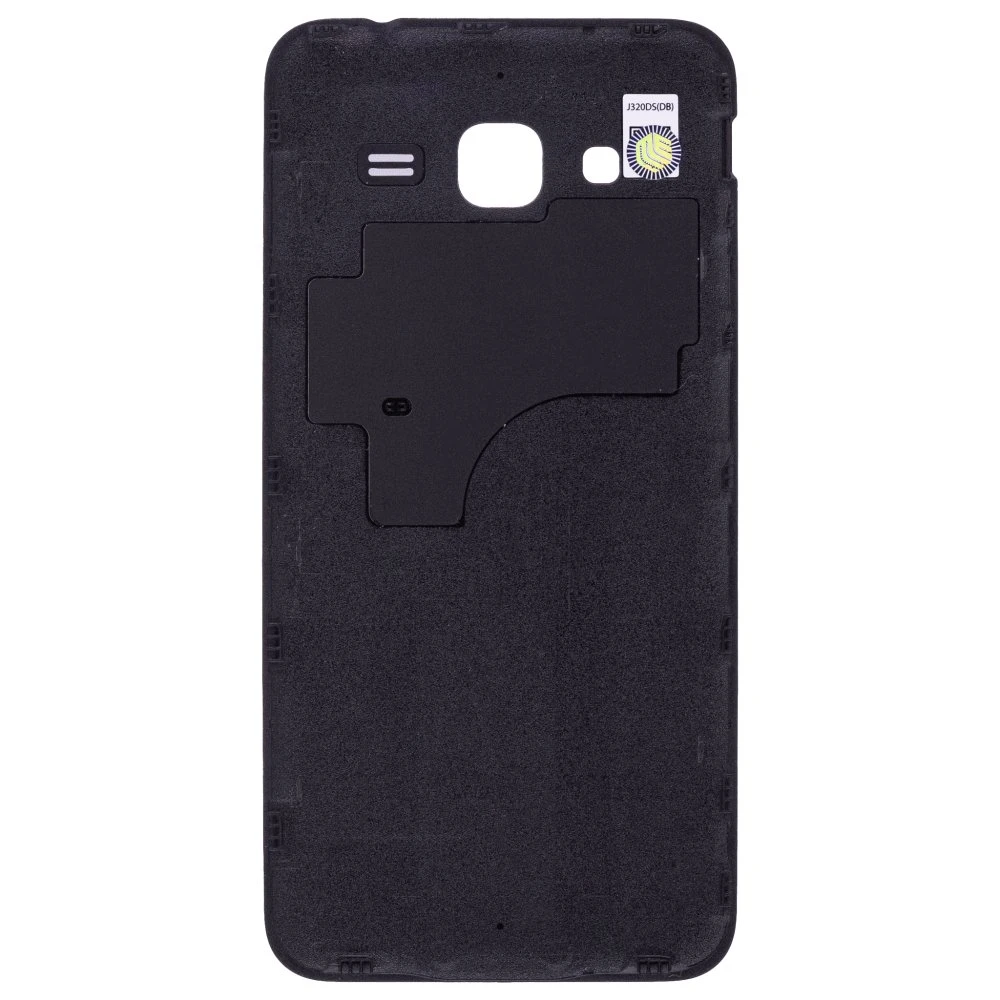 Задняя крышка для Samsung J320 Galaxy J3 (2016) (черный) фото №2