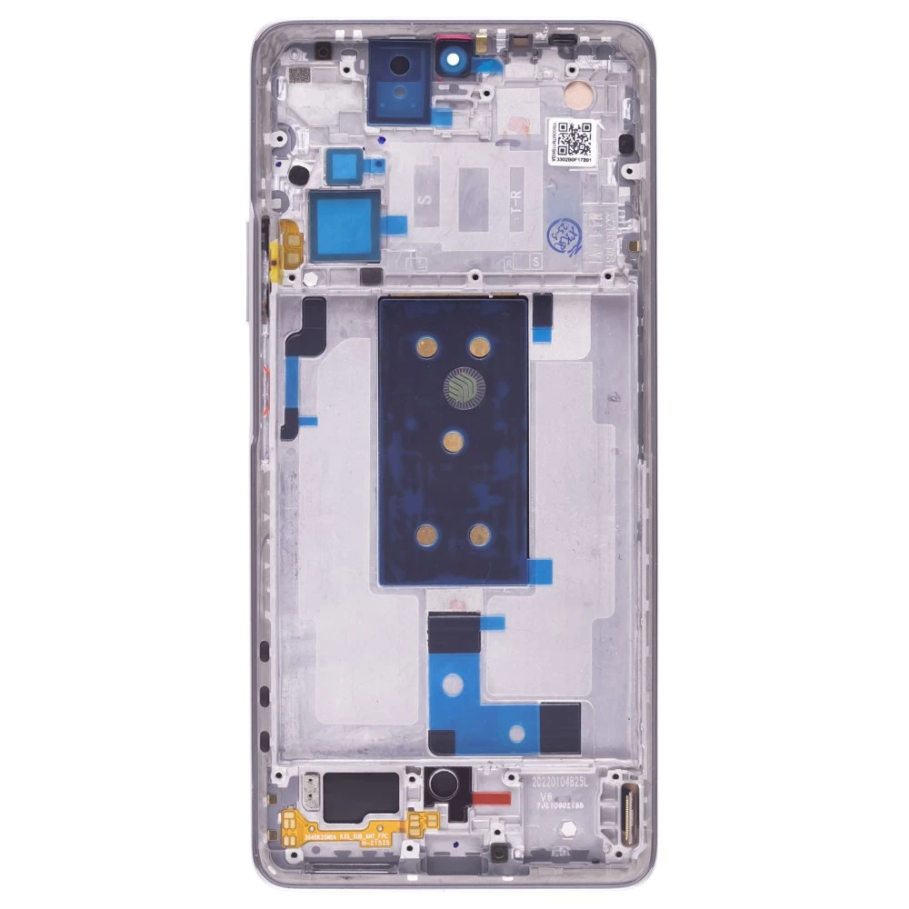 Дисплей для Xiaomi 11T (21081111RG) / 11T Pro (2107113SG) + тачскрин (серебристый) (в рамке) (ORIG100) (SP) фото №2