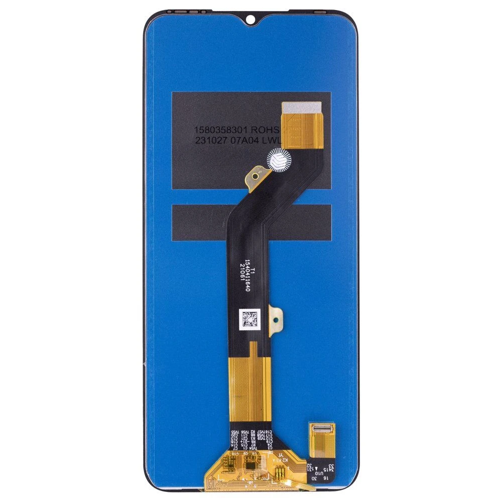 Дисплей для Tecno Spark 7 (KF6N) / Infinix Hot 10i (X659B) + тачскрин (черный) (ORIG) фото №2
