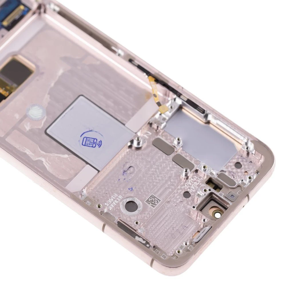 Дисплей для Samsung S901 Galaxy S22 + тачскрин (розовый) (в рамке) (ORIG100) (возможен дефект ЛКП) фото №3