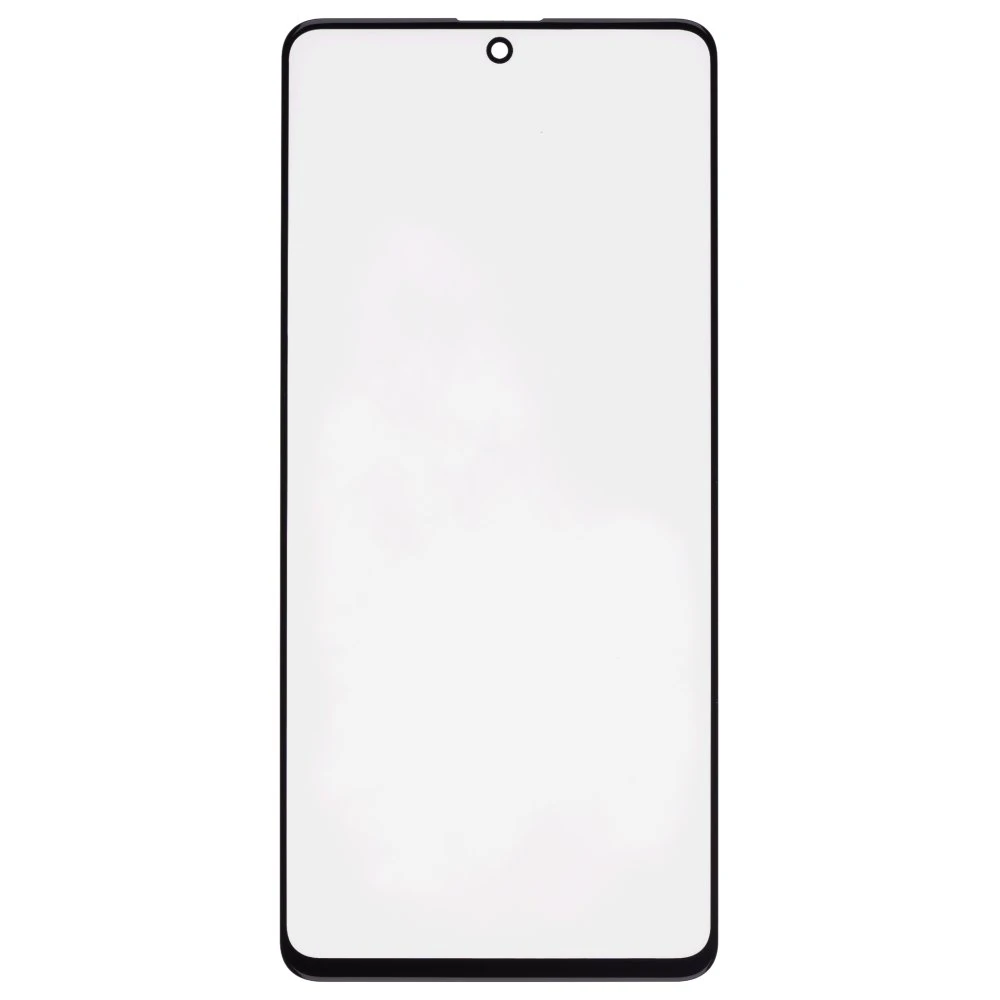 Стекло модуля для Samsung A715 Galaxy A71 / M515 Galaxy M51 / N770 Galaxy Note 10 Lite + OCA (черный) (Premium) фото №1