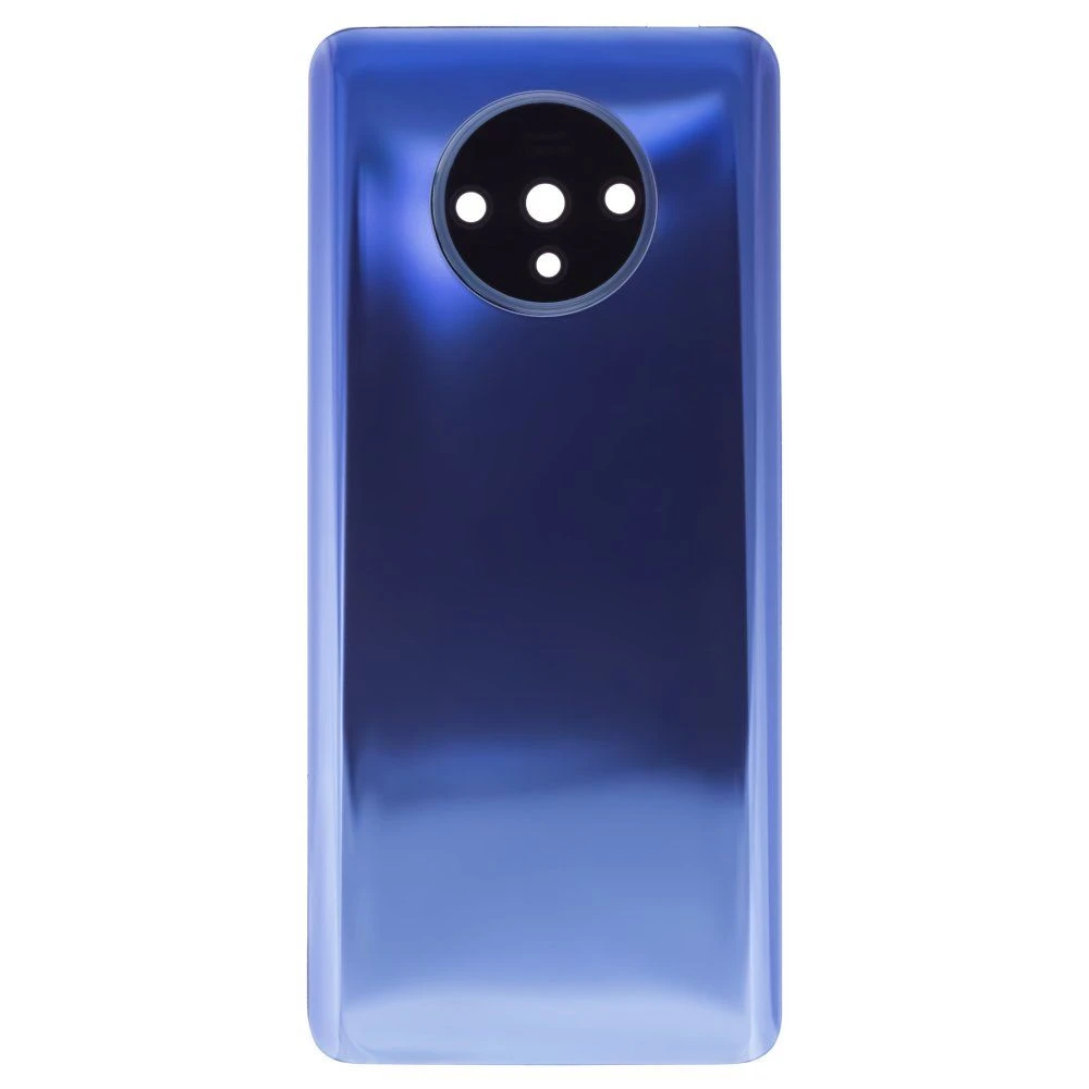 Задняя крышка для OnePlus 7T (синий) (в сборе со стеклом камеры) фото №1