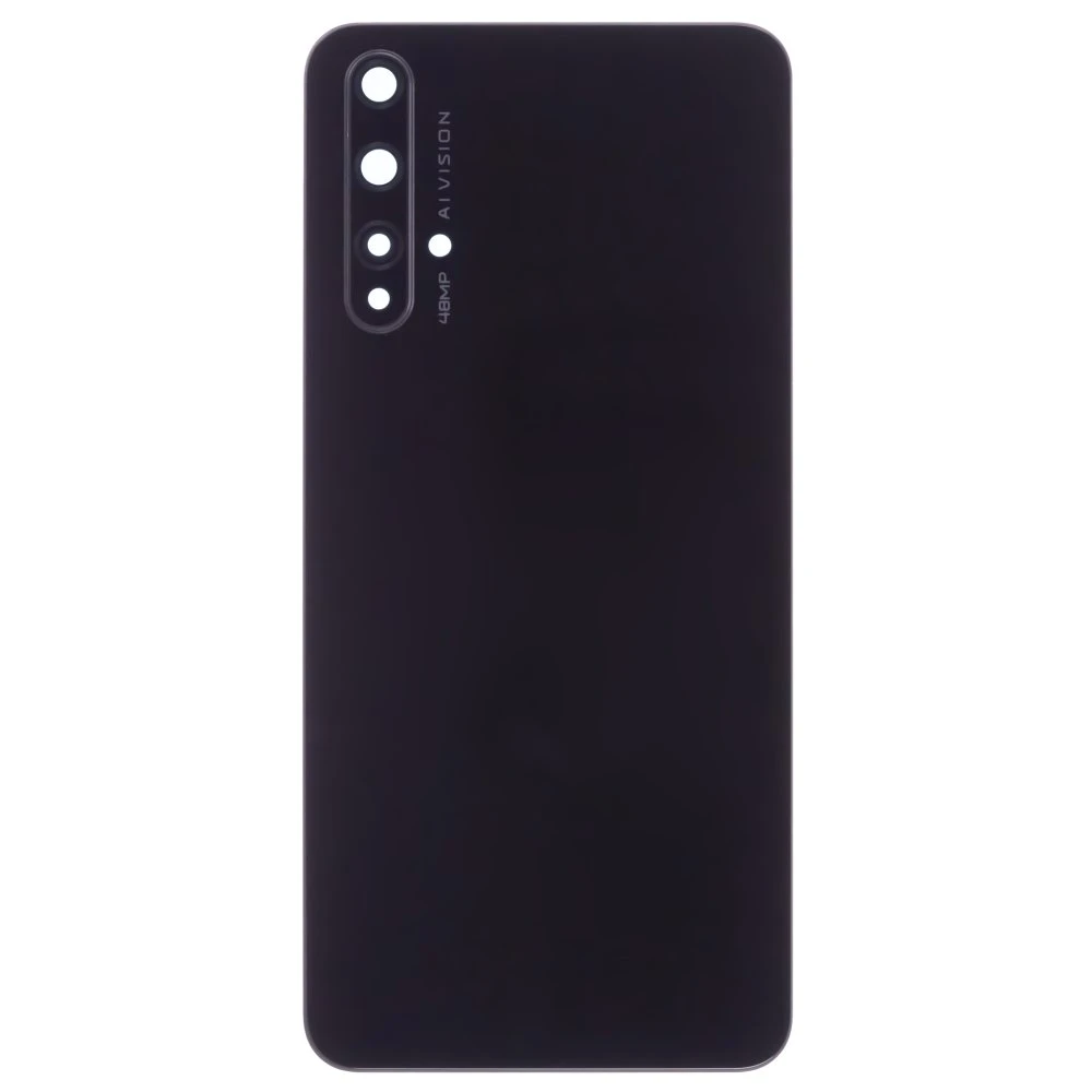 Задняя крышка для Huawei Honor 20 (YAL-L21) (черный) (в сборе со стеклом камеры) фото №1