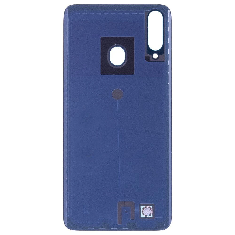 Задняя крышка для Samsung A207 Galaxy A20s (синий) фото №2