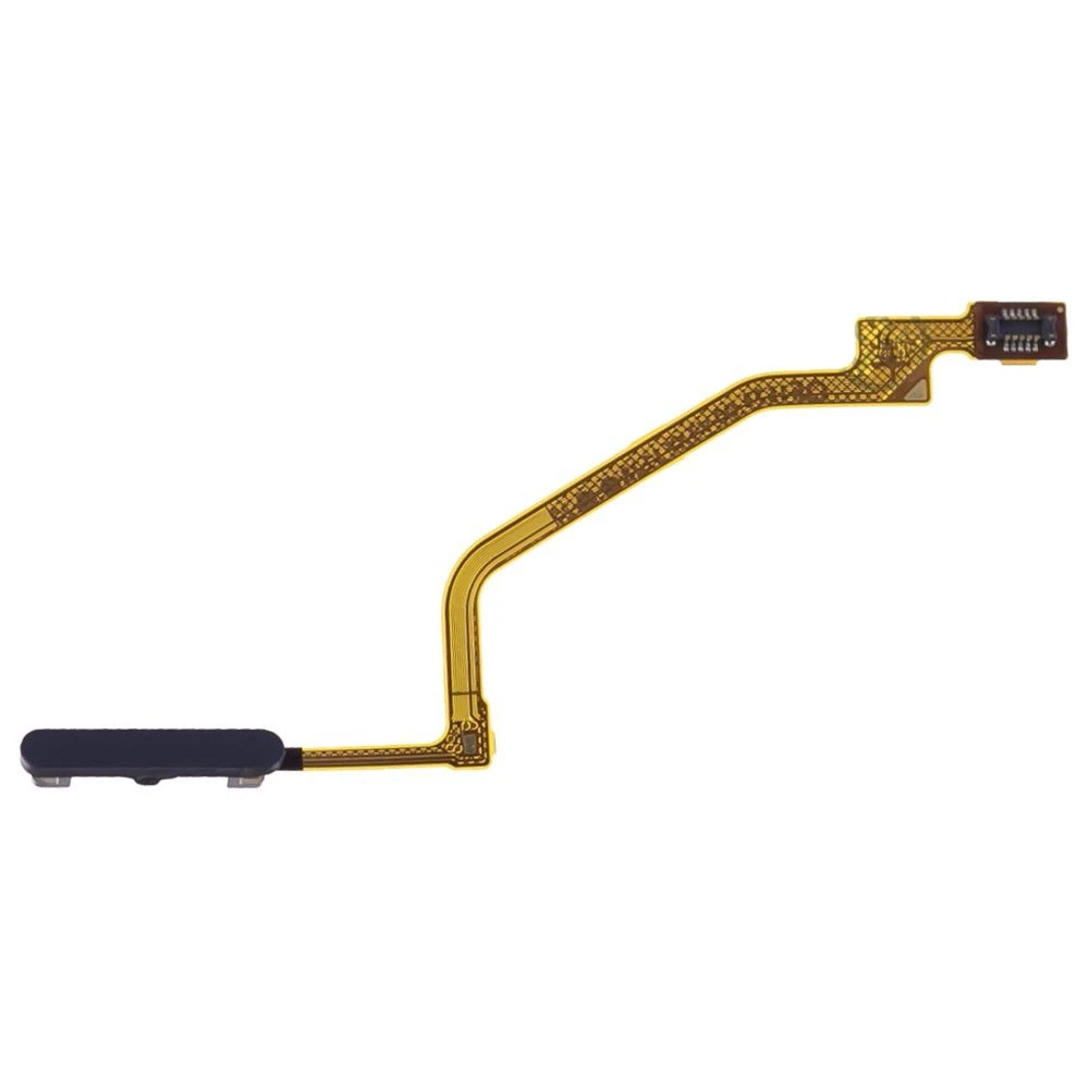 Шлейф для Xiaomi Poco X3 NFC (M2007J20CG) / Poco X3 Pro (M2102J20SG) с комп. + сканер отпечатка пальца (черный)  фото №1