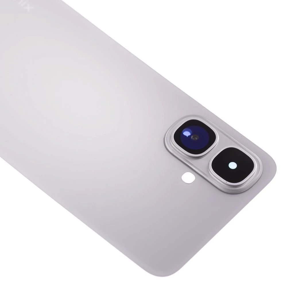 Задняя крышка для Infinix Smart 10 (X6725) (серый) (в сборе со стеклом камеры) фото №3