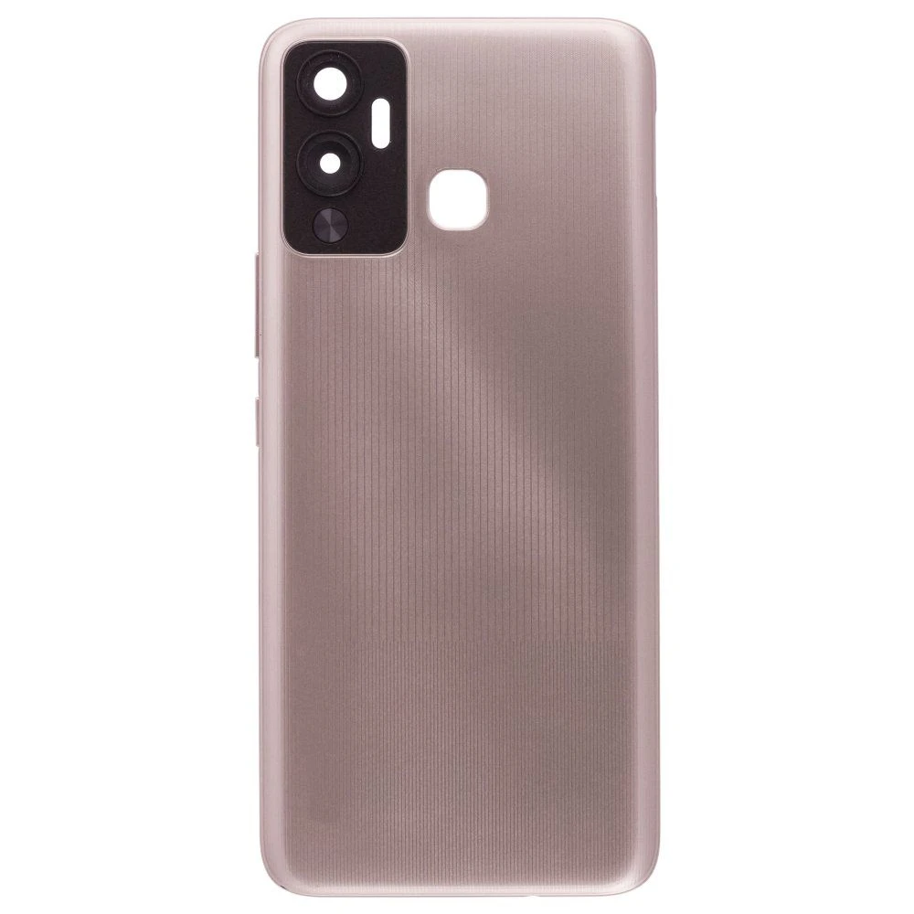 Задняя крышка для Infinix Hot 12 Play NFC (X6816D) (золотистый) фото №1
