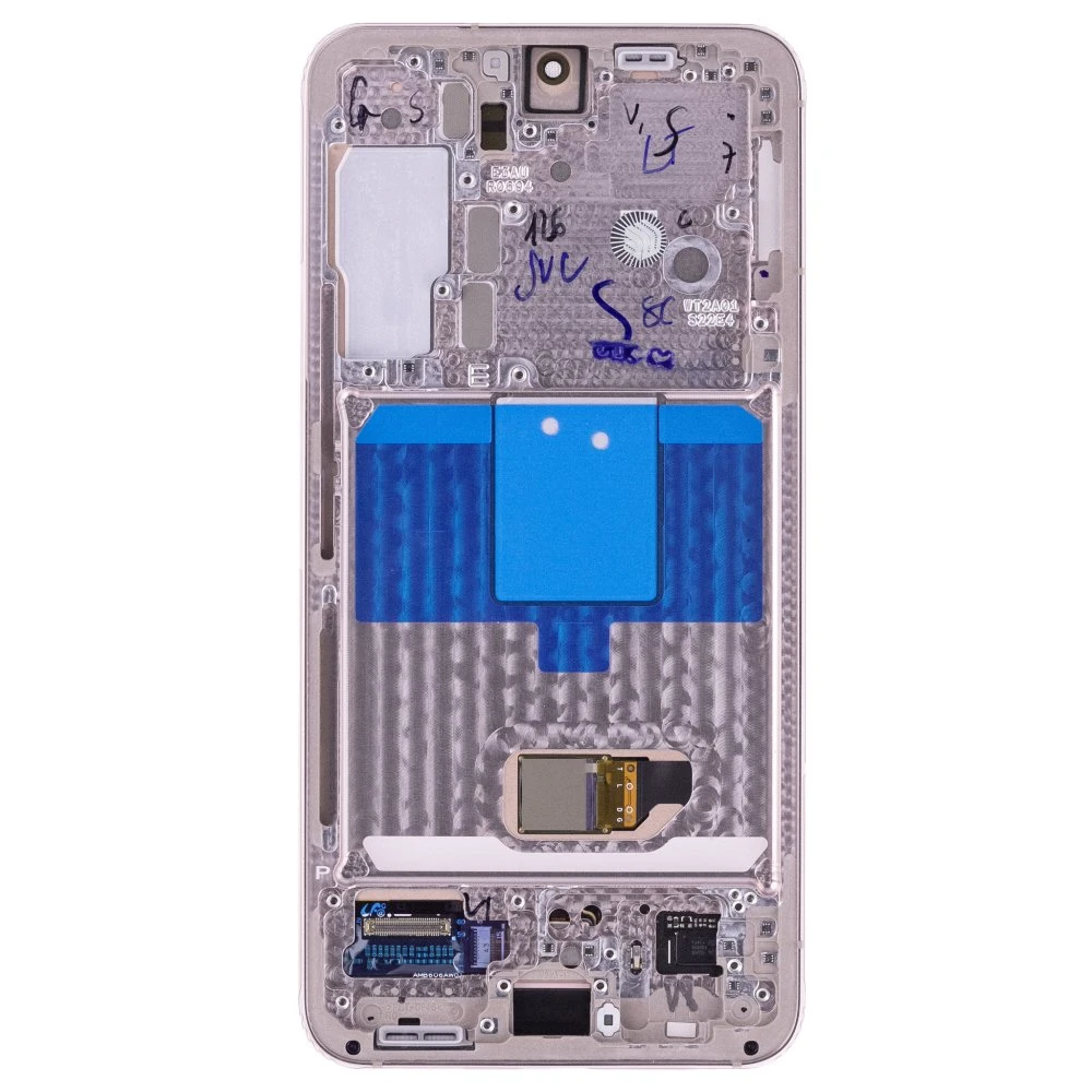 Дисплей для Samsung S901 Galaxy S22 + тачскрин (розовый) (в рамке) (ORIG100) (SP) фото №2