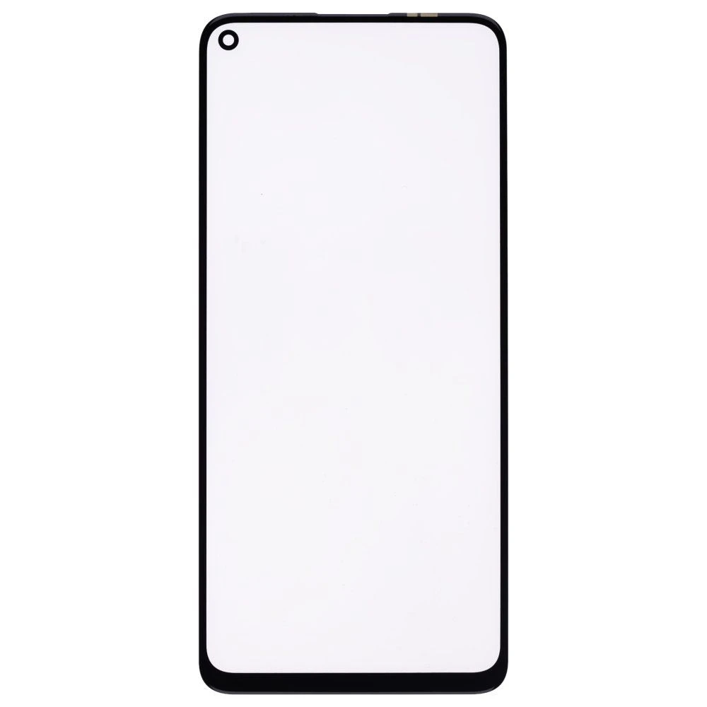 Стекло модуля для Huawei Honor 30S (CDY-NX9A) / Nova 7 SE (CDY-AN00) + OCA (черный)  фото №1