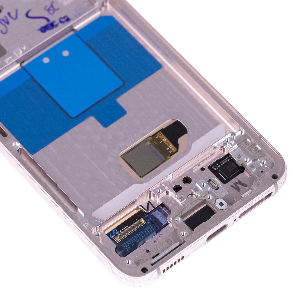 Дисплей для Samsung S901 Galaxy S22 + тачскрин (розовый) (в рамке) (ORIG100) (SP) фото №4