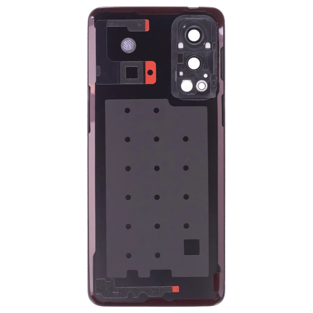 Задняя крышка для OnePlus Nord 2 5G (DN2103) (серый) (в сборе со стеклом камеры) фото №2