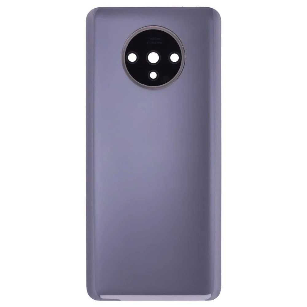 Задняя крышка для OnePlus 7T (серый) (в сборе со стеклом камеры) фото №1
