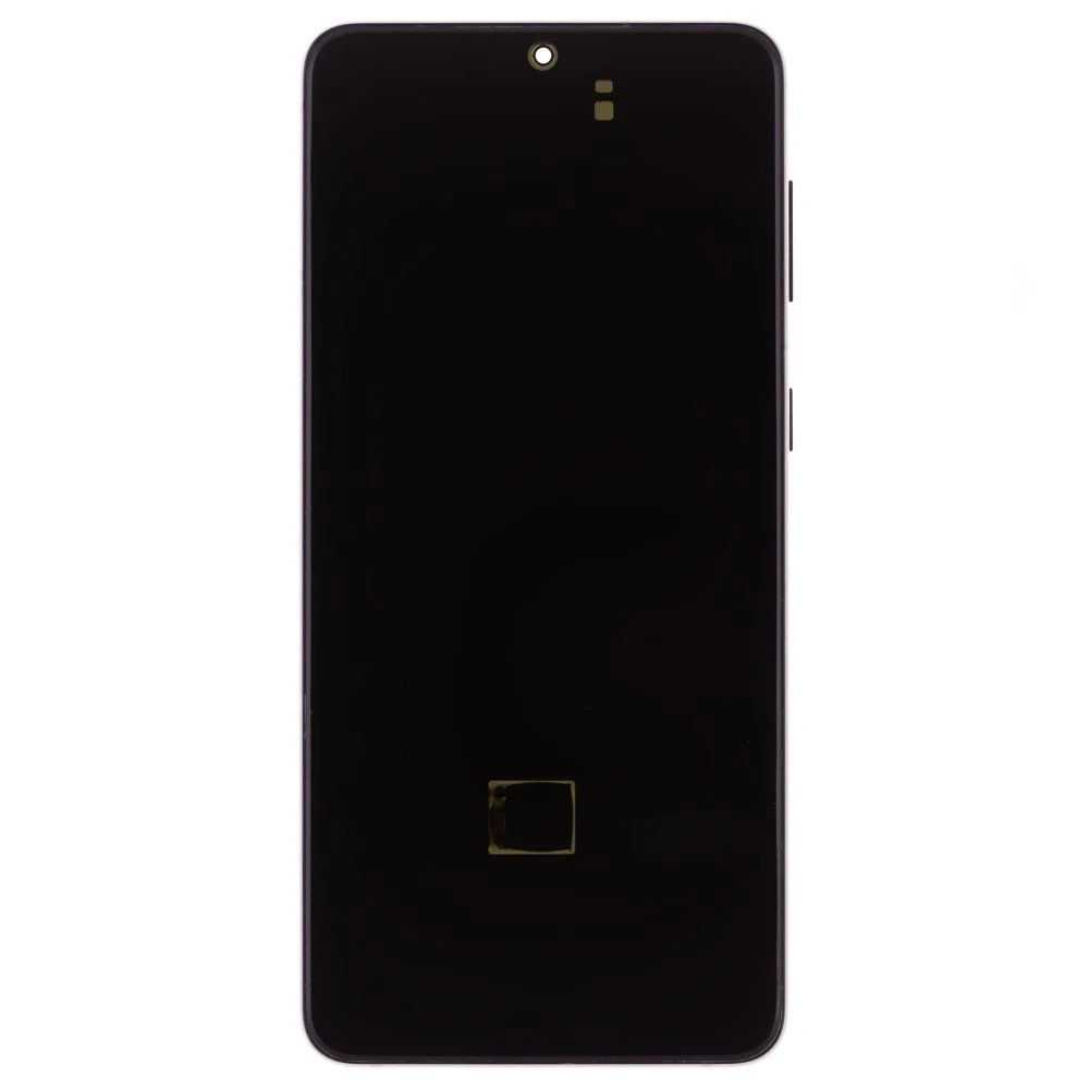 Дисплей для Samsung G996 Galaxy S21+ + тачскрин (черный) (в рамке) (ORIG100) (возможен дефект ЛКП) фото №1