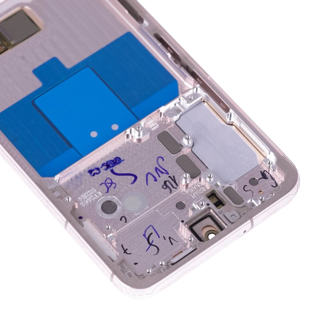 Дисплей для Samsung S901 Galaxy S22 + тачскрин (розовый) (в рамке) (ORIG100) (SP) фото №3