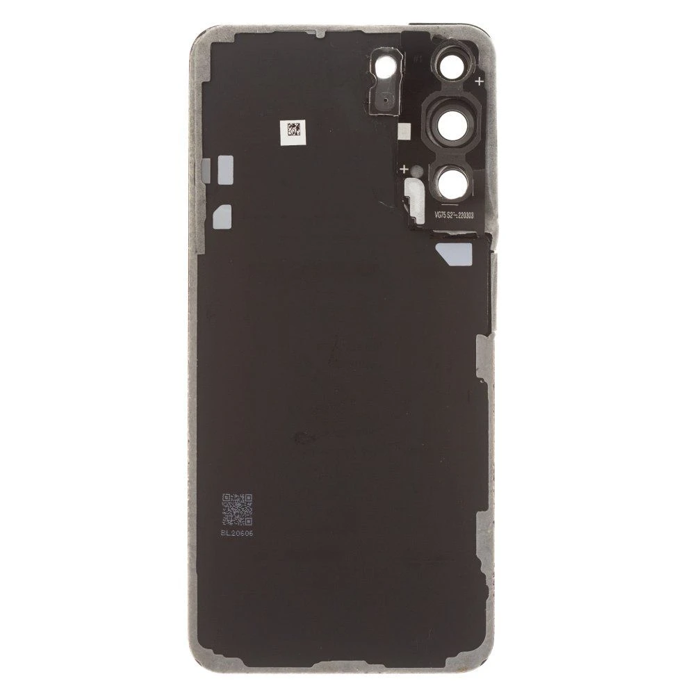 Задняя крышка для Samsung S906 Galaxy S22+ (черный) (в сборе со стеклом камеры) (ORIG100) фото №2
