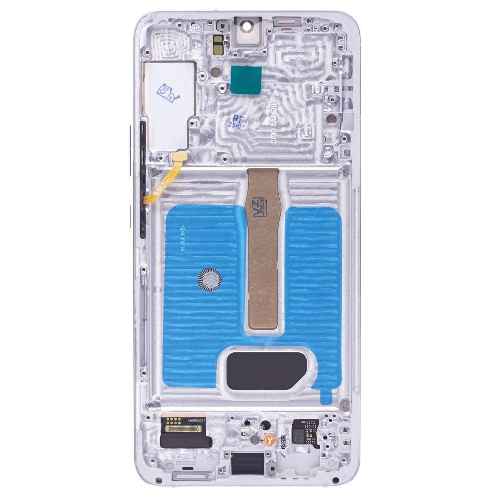 Дисплей для Samsung S906 Galaxy S22+ + тачскрин (серебристый) (в рамке) (OLED) (Full Size) фото №2