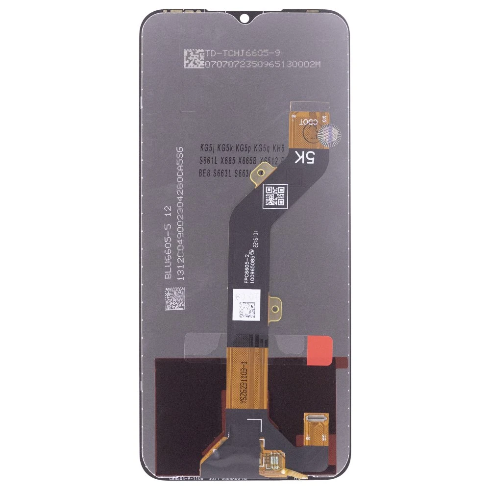 Дисплей для Infinix Hot 12i (X665B) / Hot 20i (X665E) / Smart 6 HD (X6512) + тачскрин (черный) (Medium) фото №2