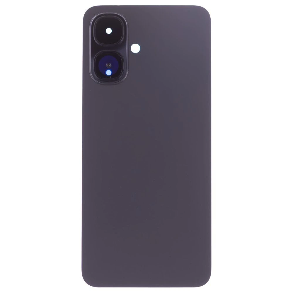 Задняя крышка для Infinix Smart 10 (X6725) (черный) (в сборе со стеклом камеры) фото №1