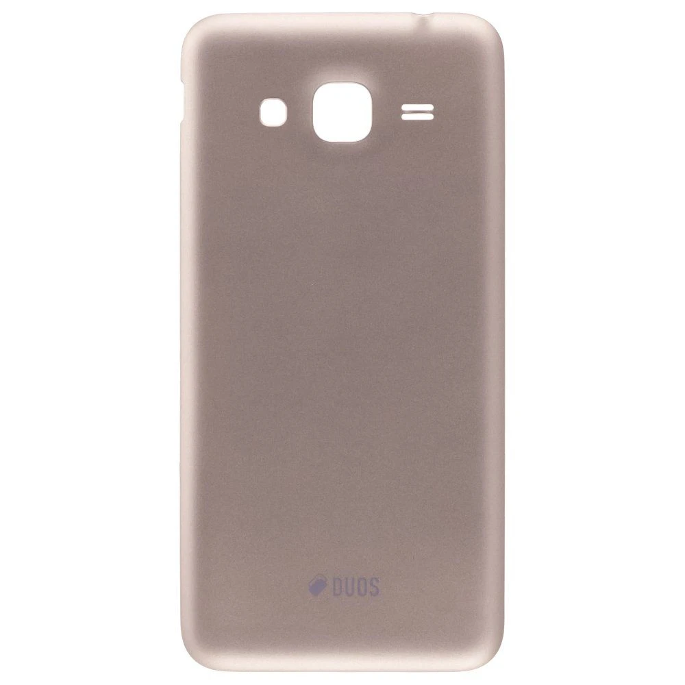 Задняя крышка для Samsung J320 Galaxy J3 (2016) (золотистый) фото №1