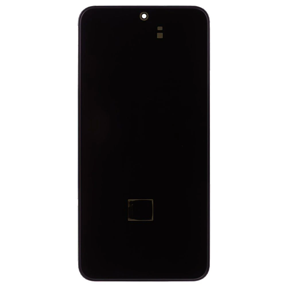 Дисплей для Samsung S901 Galaxy S22 + тачскрин (черный) (в рамке) (ORIG100) (возможен дефект ЛКП) фото №1