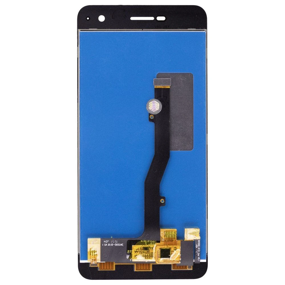 Дисплей для ZTE Blade V8c + тачскрин (черный) фото №2