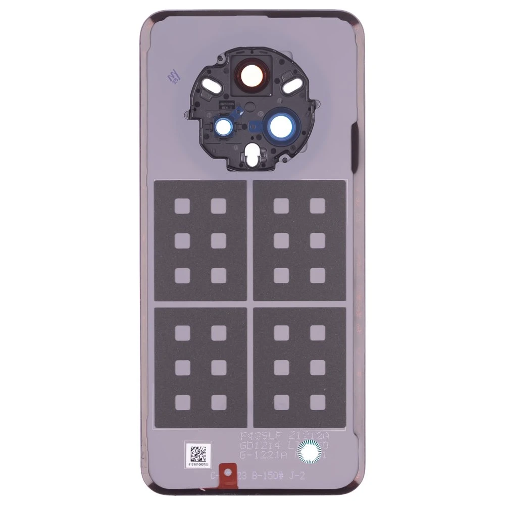 Задняя крышка для Realme 14 Pro+ (RMX5051) (белый) (в сборе со стеклом камеры) (ORIG100) фото №2