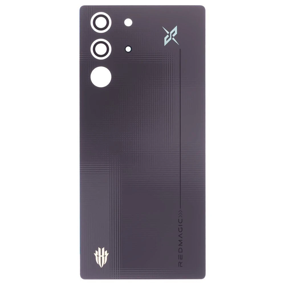 Задняя крышка для ZTE Nubia Red Magic 10S Pro (NX789J) (черный) (в сборе со стеклом камеры) фото №1