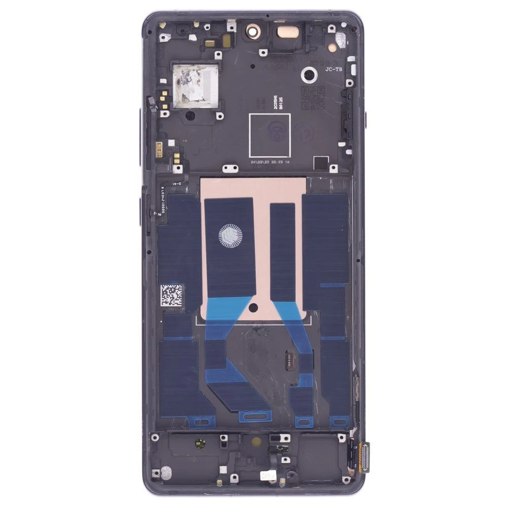 Дисплей для OnePlus 12R (CPH2609) + тачскрин (черный) (в рамке) (ORIG100) (SP) фото №2