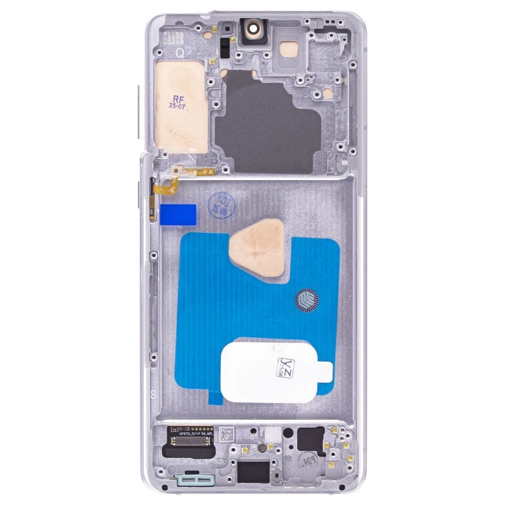 Дисплей для Samsung G996 Galaxy S21+ + тачскрин (серебристый) (в рамке) (OLED) (Full Size) фото №2
