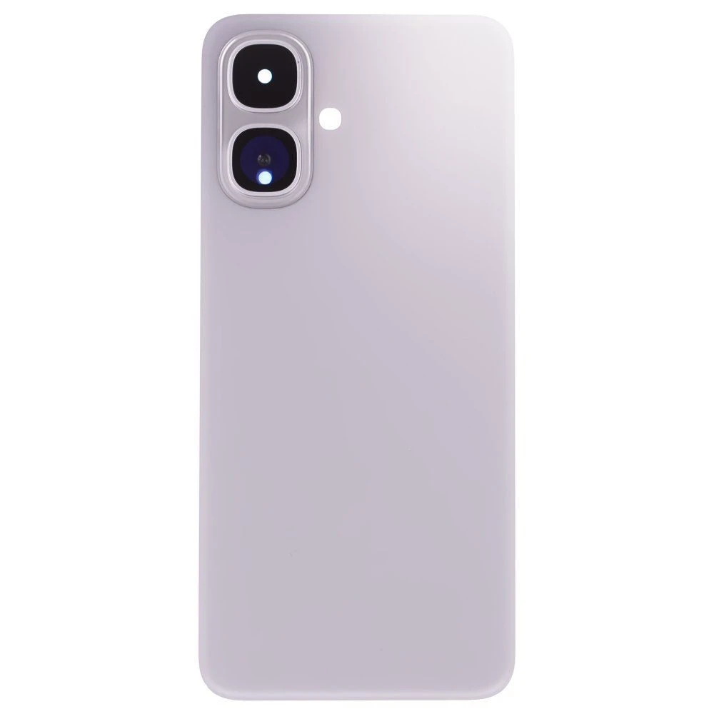 Задняя крышка для Infinix Smart 10 (X6725) (серый) (в сборе со стеклом камеры) фото №1