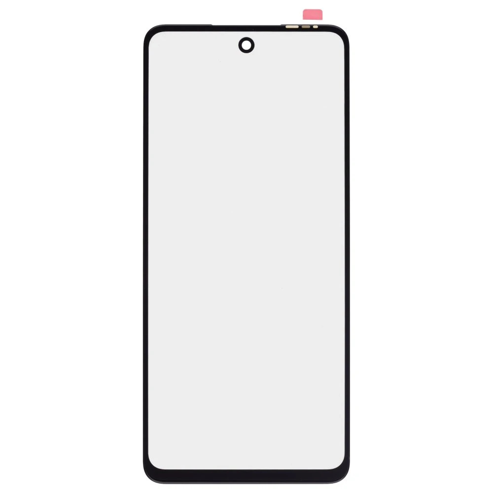 Стекло модуля для Tecno Spark GO 2024 / Spark 20 / Spark 20C (BG7n) / Infinix Hot 40i (X6528B) / Smart 8 (X6525) + OCA (черный) фото №1