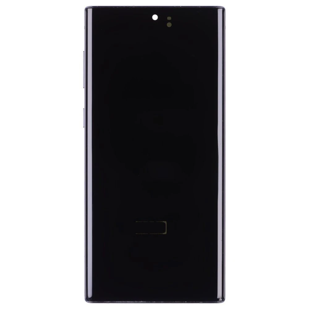 Дисплей для Samsung N970 Galaxy Note 10 + тачскрин (черный) (в рамке) (ORIG100) (возможен дефект ЛКП) фото №1