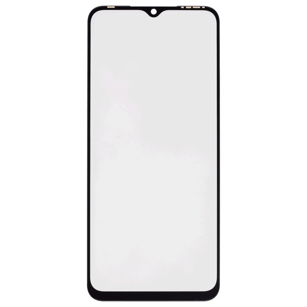 Стекло модуля для Tecno Spark 8C (KG5N) / Itel A60s (A662LM) / A70 (A665L) + OCA (черный) (Mustby) (Premium) фото №1