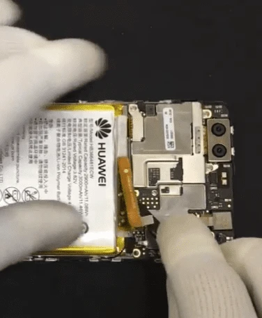 Как заменить дисплей на Huawei P9 6