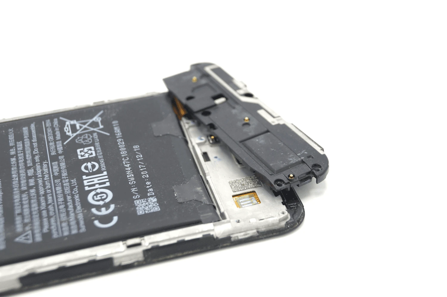 Замена дисплея Xiaomi redmi 5 plus, инструкция 8