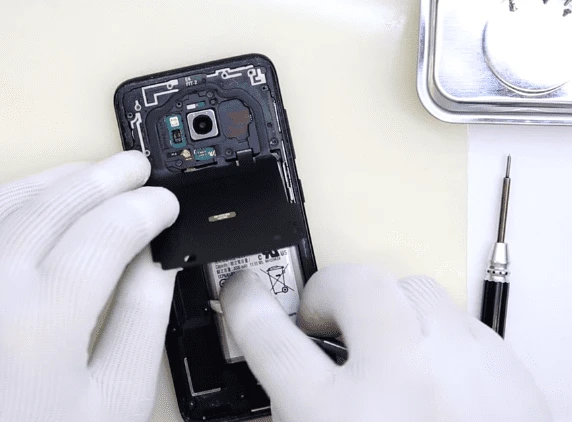 Как заменить дисплей samsung galaxy s8 7