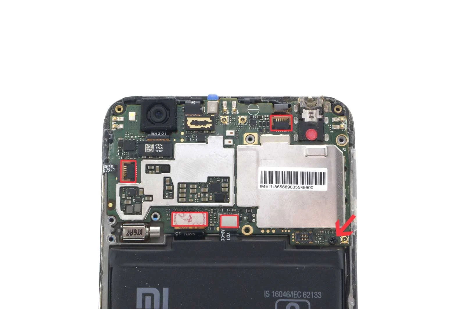 Xiaomi redmi note 4x замена дисплея, инструкция 7