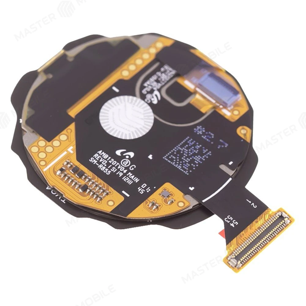 Дисплей для Samsung R855 Galaxy Watch 3 (41 мм) + тачскрин (черный) (ORIG) фото №3