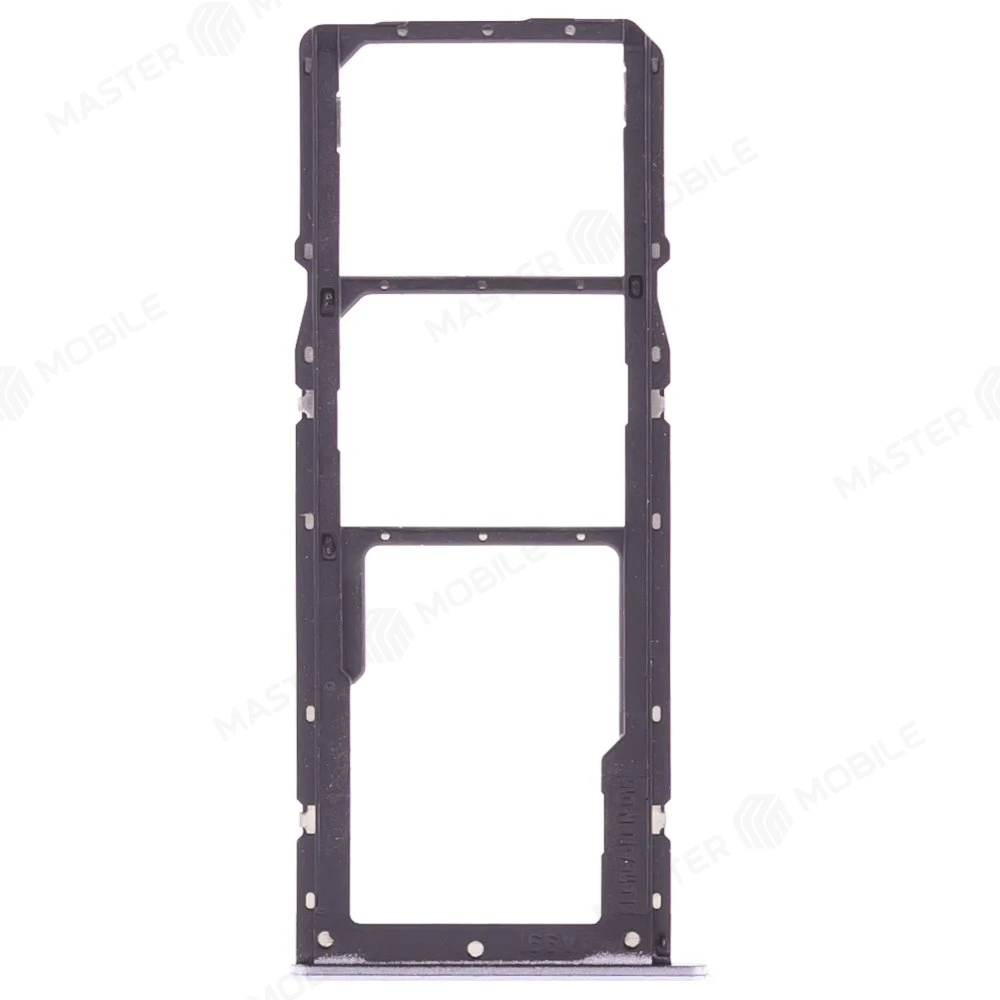 Держатель сим-карты для Realme C31 (RMX3501) (серебристый) фото №2