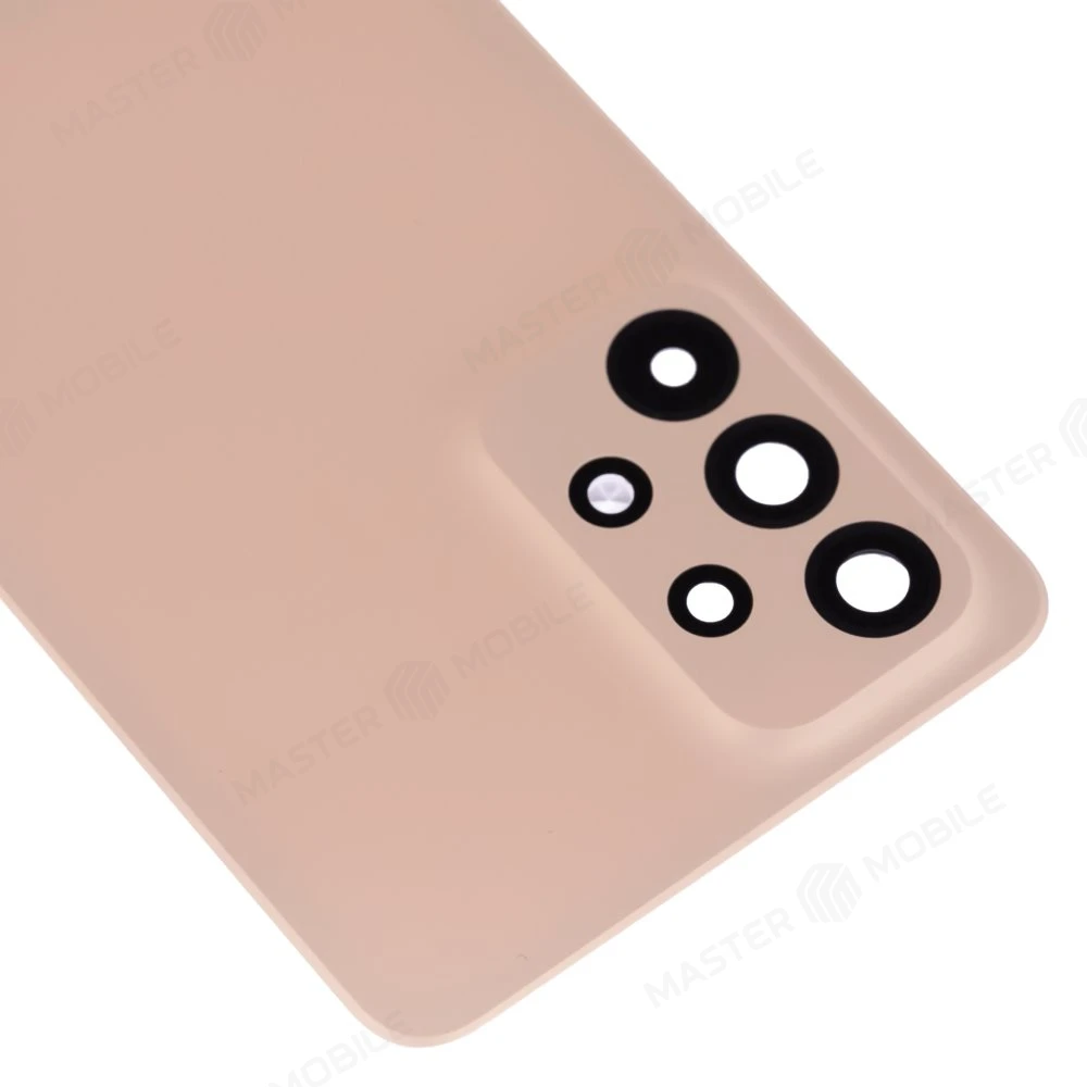Задняя крышка для Samsung A336 Galaxy A33 5G (персиковый) (в сборе со стеклом камеры) фото №3