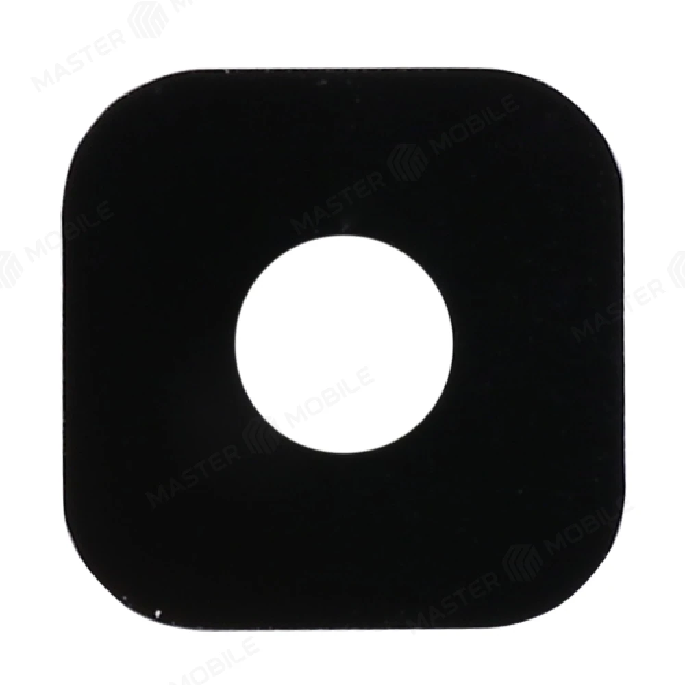 Стекло задней камеры для Asus ZenFone 3 Max (ZC520TL) (без рамки) (черный) 