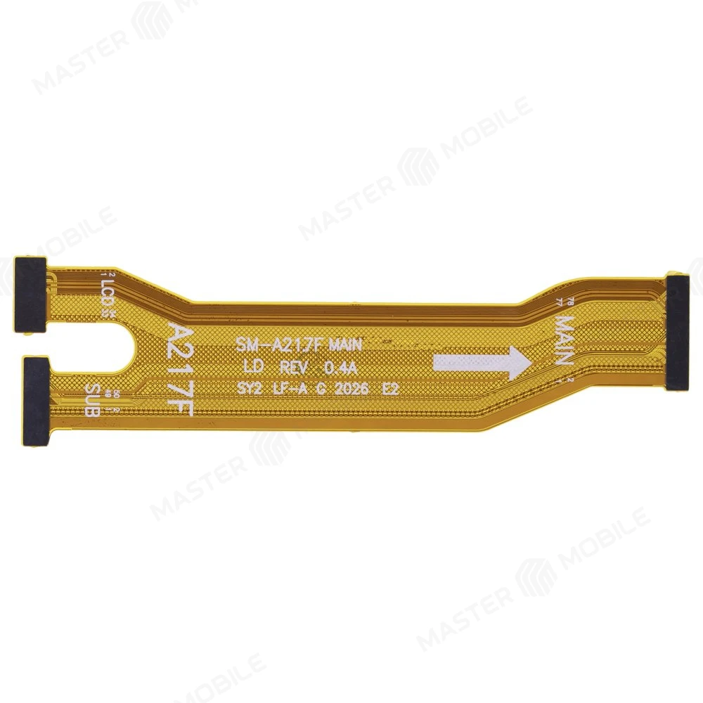 Шлейф для Samsung A217 Galaxy A21s с комп. (межплатный)  фото №1