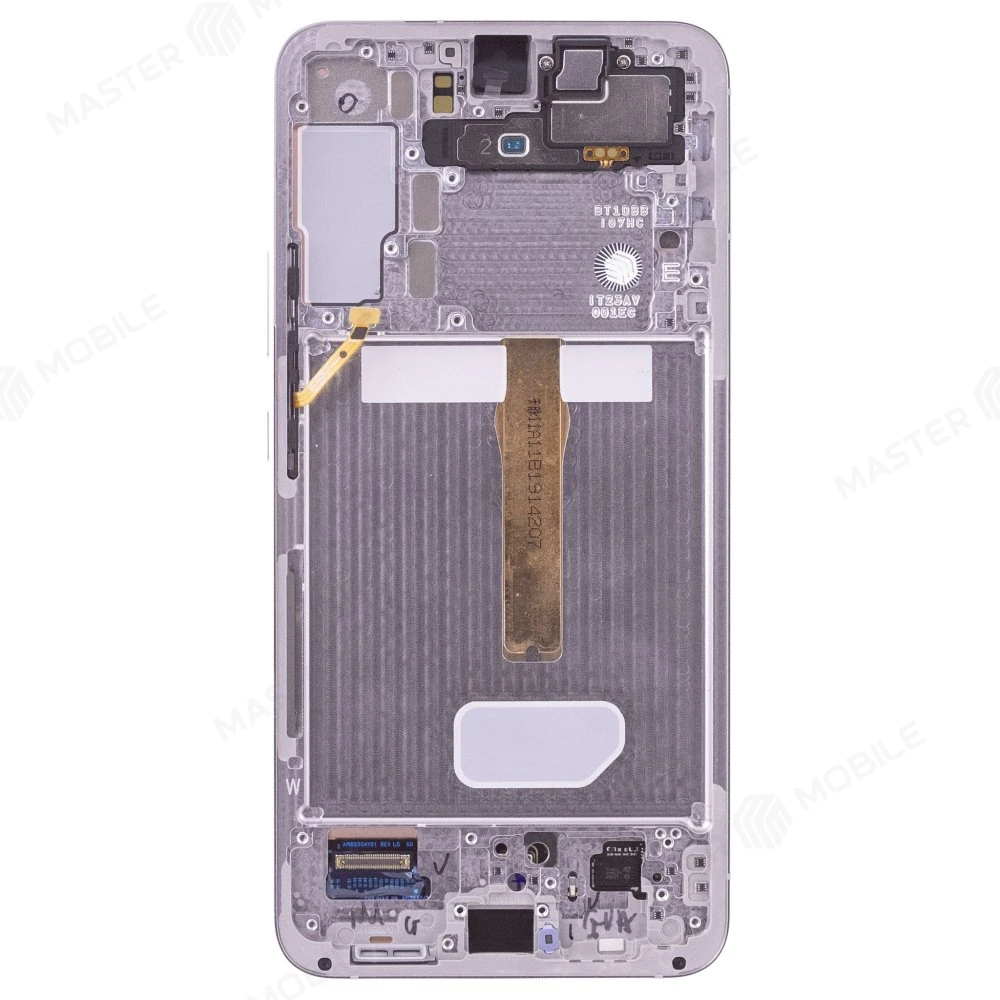 Дисплей для Samsung S906 Galaxy S22+ + тачскрин (серебристый) (в рамке) (ORIG100) (SP) фото №2