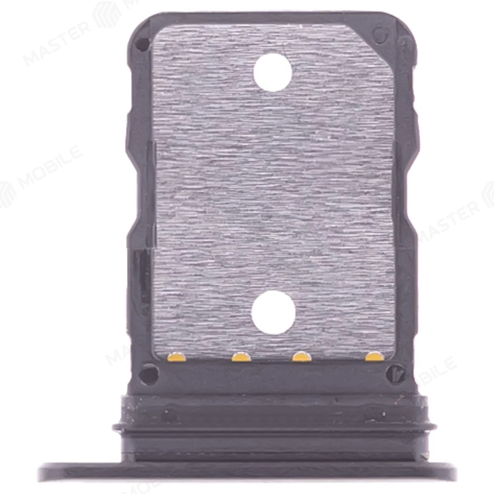 Держатель сим-карты для Google Pixel 6 (GB7N6/G9S9B16/G9S9B/GR1YH) (черный) фото №1