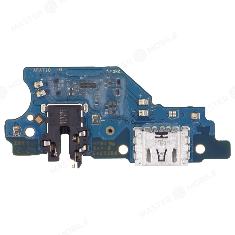 Нижняя плата для Realme C11 2021 (RMX3231) / C20 (RMX3063) / C21 (RMX3201) / Narzo 50i (RMX3235) с комп. + разъем зарядки + микрофон (ORIG100) фото №2